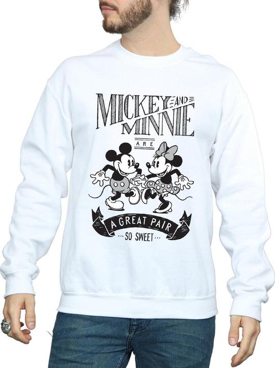 Immagine prodotto Disney Mickey And Minnie Mouse Great Pair Felpa Uomo (M)