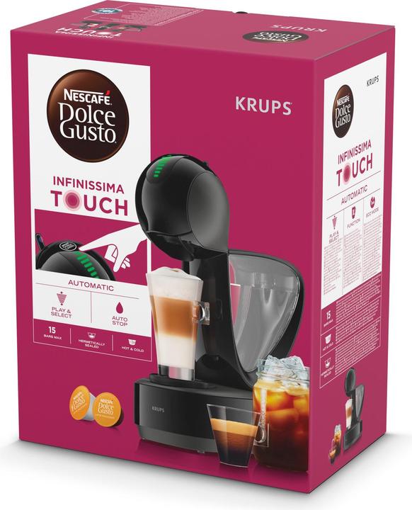 Image du produit Krups Infinissima Touch Machine automatique à capsules multi-filières Noir (NESCAFÉ Dolce Gusto, Prise UE)