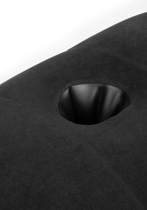 Actual product image Bedroom Fantasies The Straddler Inflatable Pillow - Black