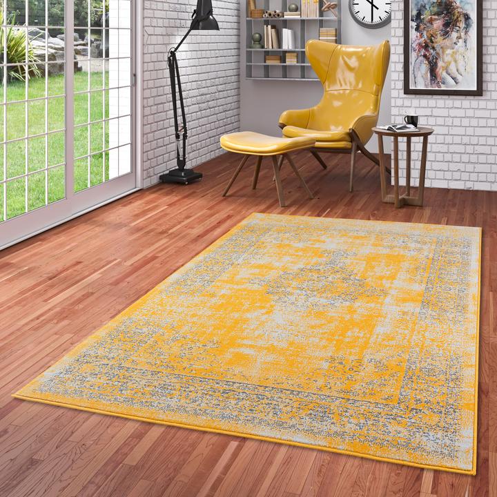 Actual product image Pergamon Designer Kurzflor Teppich Moderne Muster (160 x 225 cm)