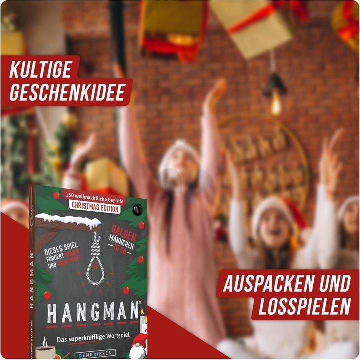 Actual product image Denkriesen HANGMAN - CHRISTMAS EDITION - "Every Year Again" (German)