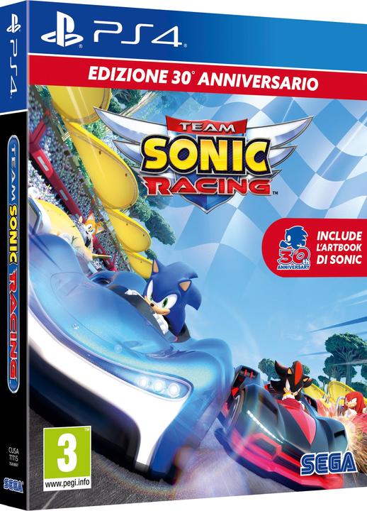 Produktbild Sega Team Sonic Racing 30th Anniversary Edition (PS4) (IT) (PS4, IT)