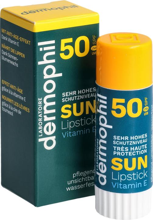 Actual product image Dermophil Sun Lipstick (Roll-on, 4 ml)
