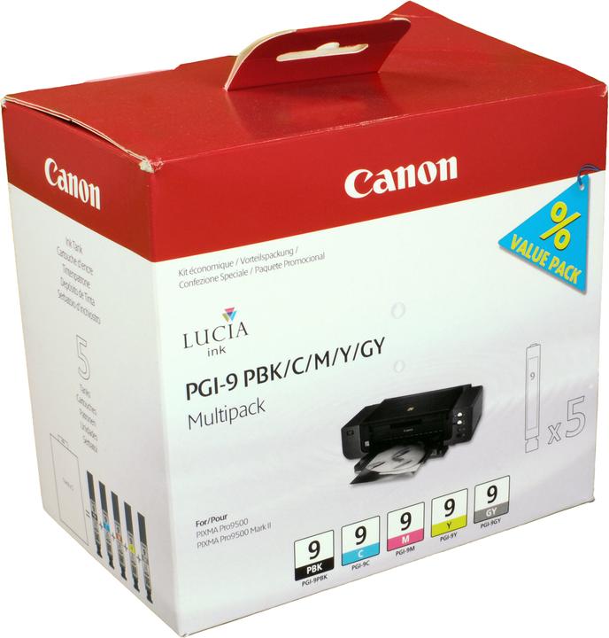 Productafbeelding Canon Pgi-9 (M, C, Y, PBK, GY)