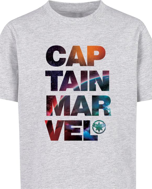 Immagine prodotto Absolute Cult Bambini Captain Marvel - Maglietta Basic con testo spaziale - 135491 (158, 164)