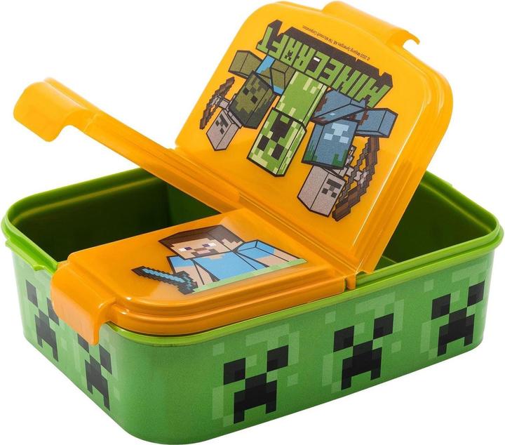 Actual product image Stor Minecraft Alex & Steve - Lunchbox mit Fächern