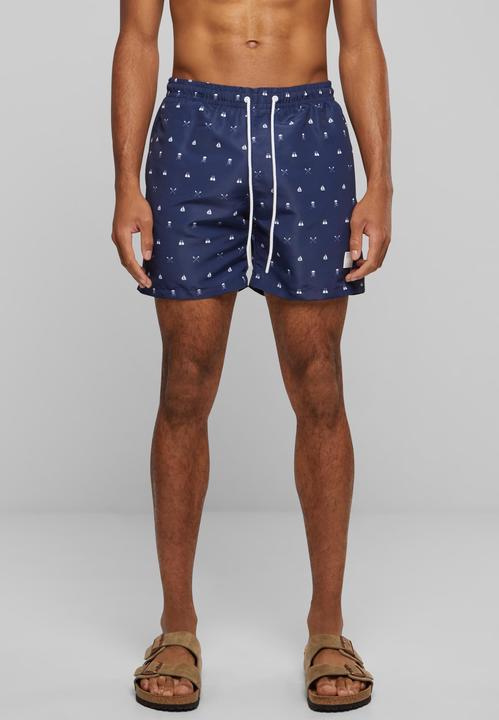 Actual product image Urban Classics Pattern Swim Shorts (M)