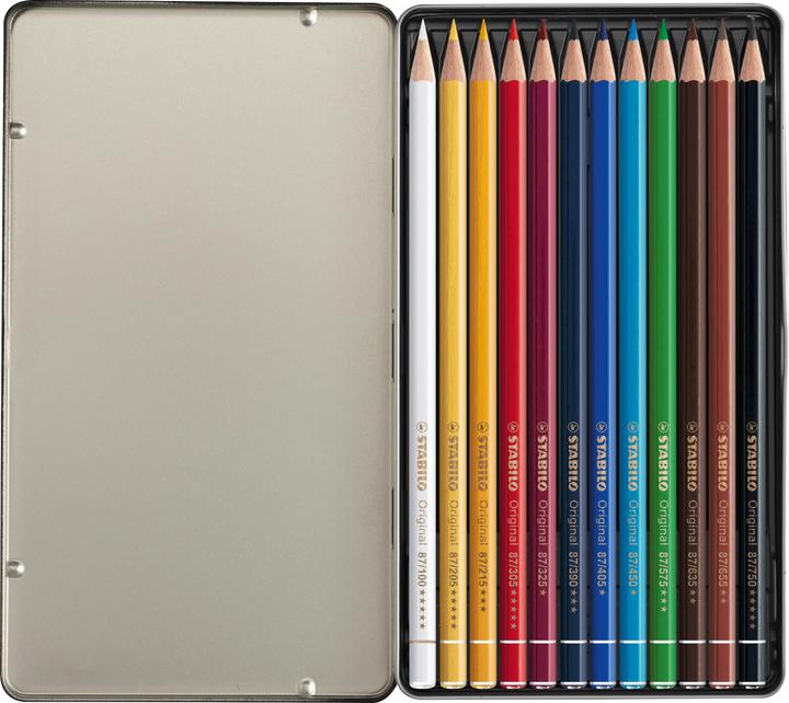 Immagine prodotto STABILO Matita colorata originale di qualità superiore (Multicolore, 12 x)