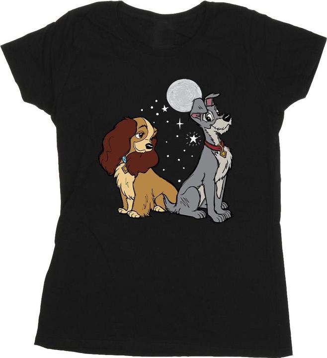 Disney Lady And The Tramp Moon TShirt (XXL)