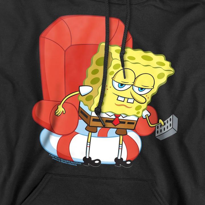 Immagine prodotto Spongebob Squarepants Head Out Meme Felpa con Cappuccio Uomo (XL)
