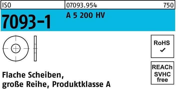 Productafbeelding Sluitring ISO 7093-1 12 A 5 (1.4571) 200 HV