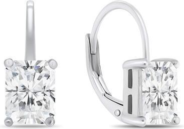 Brilio Silver - Charming silver earrings with zircons and synthetic opal EA970WP