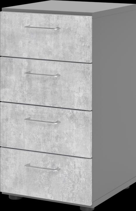 Graphite, Gris argenté, Couleurs du béton