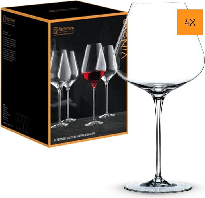 Produktbild Nachtmann ViNova (84 cl, 4 Gläser, Rotweingläser)