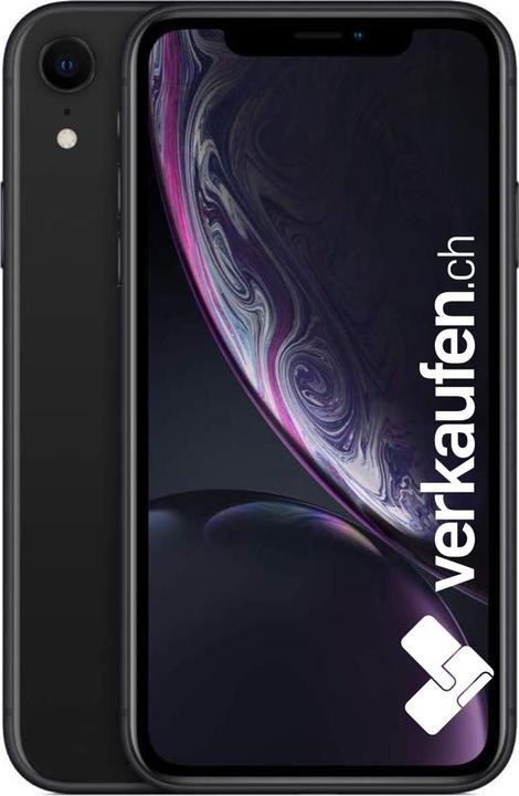 Actual product image verkaufen.ch iPhone Xr (128 GB, Black, 6.10", 12 Mpx, SIM + eSIM, A / Like new)