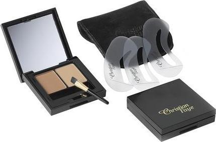 Actual product image Christian Faye Brown Eyebrow Make Up Duo (Brown)