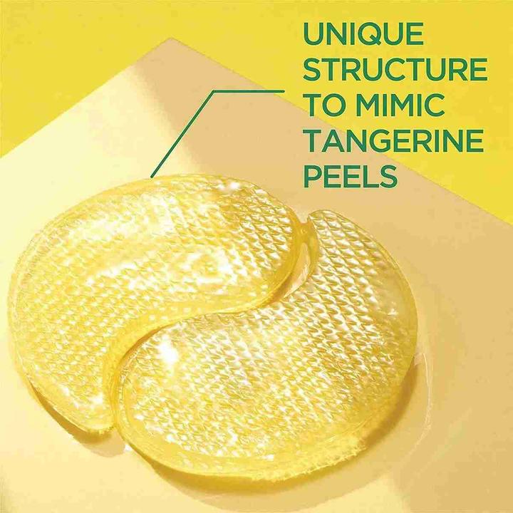 Actual product image Goodal Green Tangerine Vitamin C Moisturizing Eye Patch (Patches, Day)