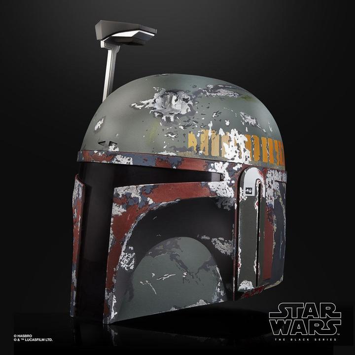 Image du produit Hasbro Star Wars Black Series casque électronique premium Boba Fett