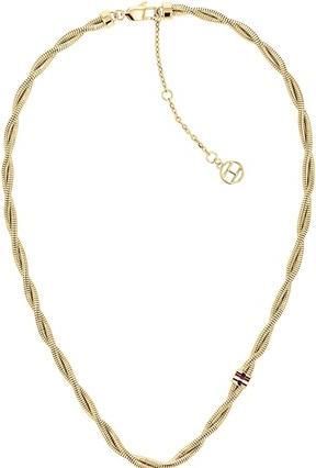 Immagine prodotto Tommy Hilfiger DvojitÃ½ kroucenÃ½ náhrdelnÃk z pozlacenÃ© oceli Braided Metal 2780685 (Giallo oro)