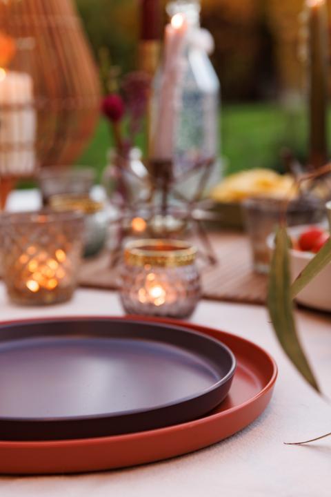 Actual product image Mikasa Recycled Plastic Dinner Plates (4 x, 5.30 cm)