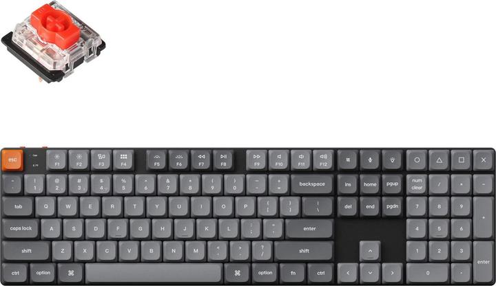 Produktbild Keychron K5 Max (US, Kabellos, Kabelgebunden)