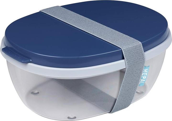 Produktbild Mepal Salatbox Ellipse - Nordic Denim (1.30 l)