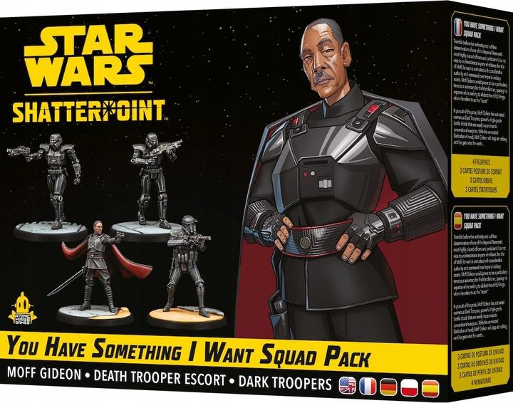 Actual product image Atomic Mass Games AMGD1023 - Star Wars: Shatterpoint - You Have Something I Want Squad Pack (Squad Pack Your (German)