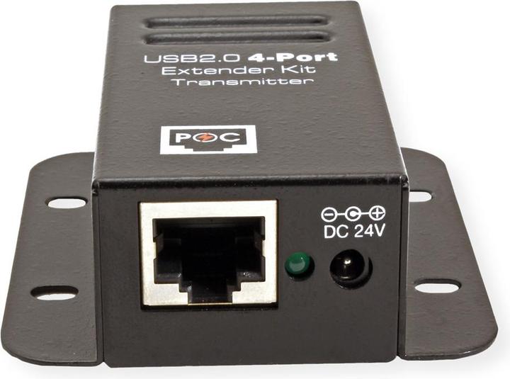 Actual product image Roline USB2.0 Extender via TP (USB-B, USB-A, 4 Ports)