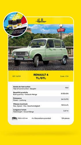 Produktbild Heller STARTER KIT Renault 4TL/GTL