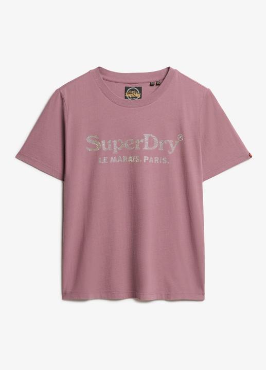 Actual product image Superdry Venue Metallic Relaxed Tee (8)