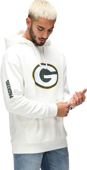Immagine prodotto Recovered Re:covered Felpa con cappuccio in pile - NFL Green Bay Packers ecru - M (M)