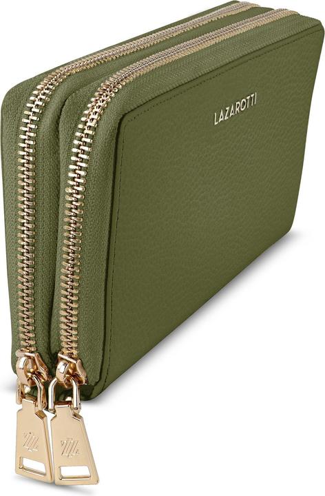 Actual product image Lazarotti Bologna Leather Geldbörse RFID Schutz Leder 20 cm