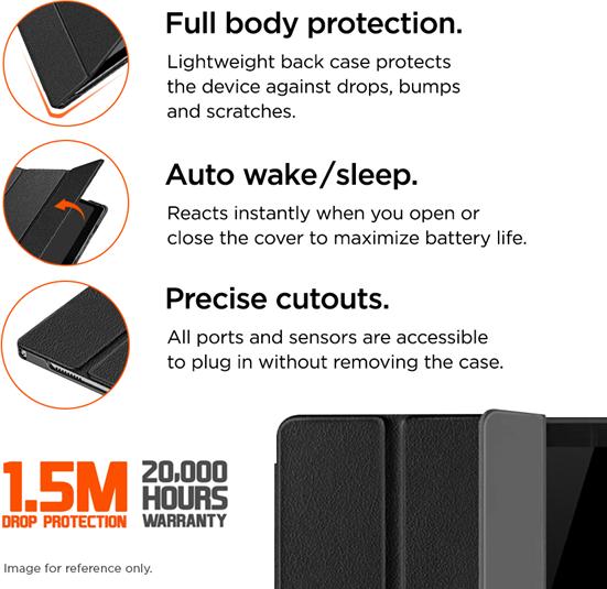 Actual product image Eiger Storm 250 Classic Case (Galaxy Tab A8)