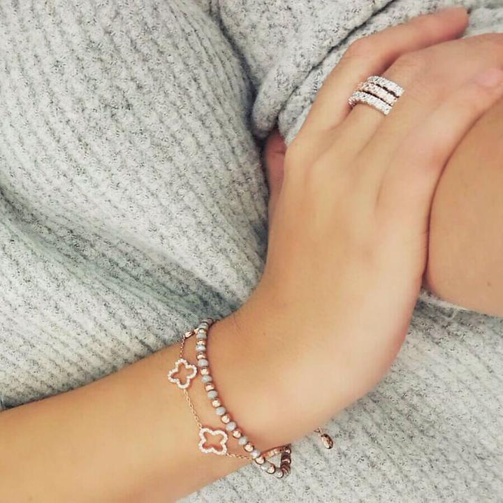 Immagine prodotto Candy Anello Stine, Argento 925 (60, 925 Argento)