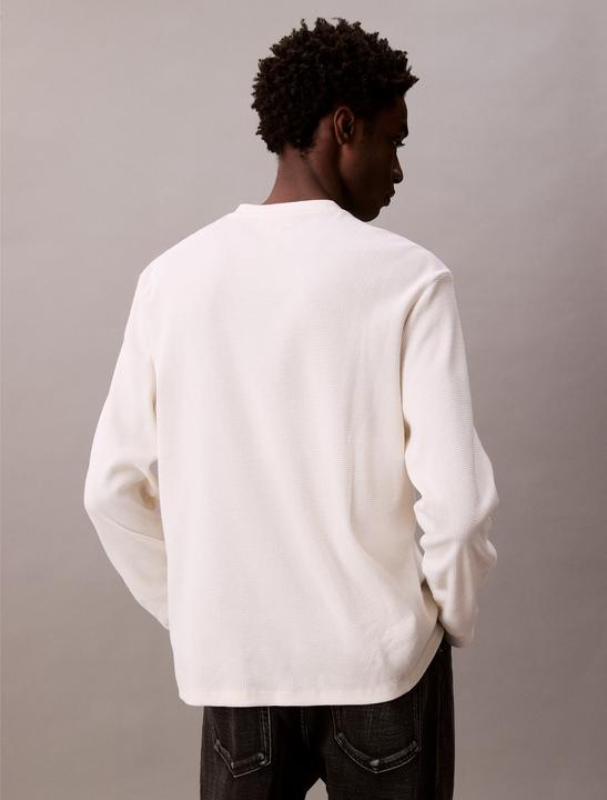 Immagine prodotto Calvin Klein Jeans Ls Waffle Badge Crewnk Tee (M)