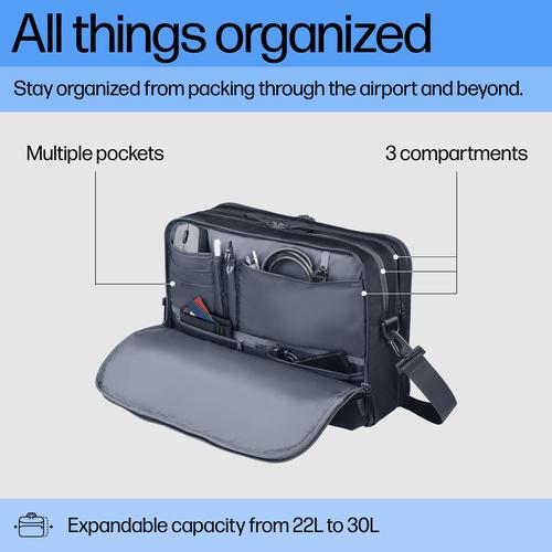 Immagine prodotto HP Borsa per laptop Travel Plus 22L 16 (16.10", Universale)