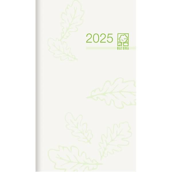 Image du produit Agenda de poche 2025 Recycling, 8,8x15,2cm, calendrier de poche avec 32 pages, 1 mois sur 2 (Allemand)
