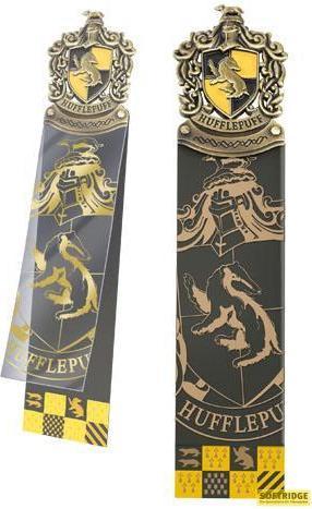 Produktbild Noble Collection Hufflepuff Lesezeichen Braun/Gelb/Schwarz