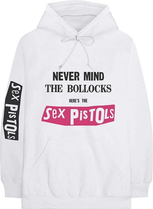 Immagine prodotto Sex Pistols Felpa con cappuccio unisex per adulti Never Mind The Bollocks (L)