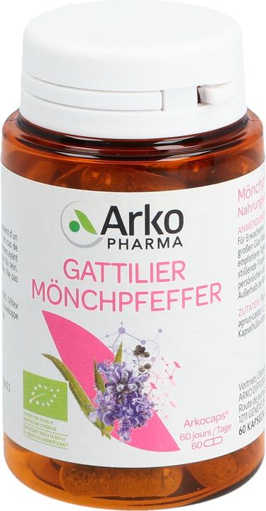 Arkopharma Arkocaps Mönchspfeffer Kapseln (60 Stück, Kapseln, 39 g)