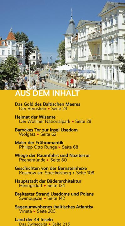 Produktbild Reiseführer Usedom und Wollin (Deutsch, Wolfgang Kling, Grazyna Kling, 2022)