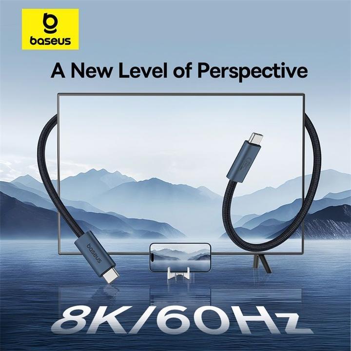 Actual product image Baseus USB C – USB C (1 m, USB 4.0, 240 W)