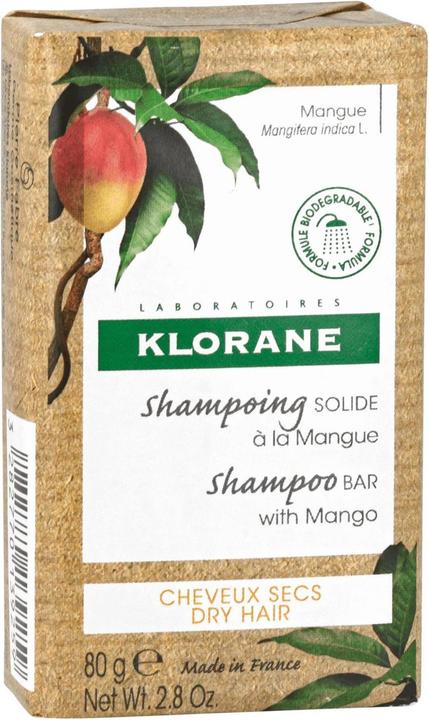Produktbild Klorane Festes Shampoo mit Mango (80 ml, Festes Shampoo)