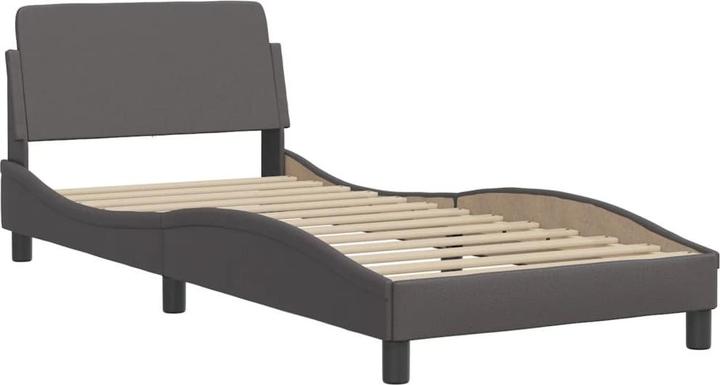 Produktbild VidaXL Bett mit Matratze 80 x 200 cm Kunstleder (80 x 200 cm)