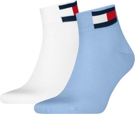 Tommy Hilfiger Socken Söckchen 2P Weiss/Blau