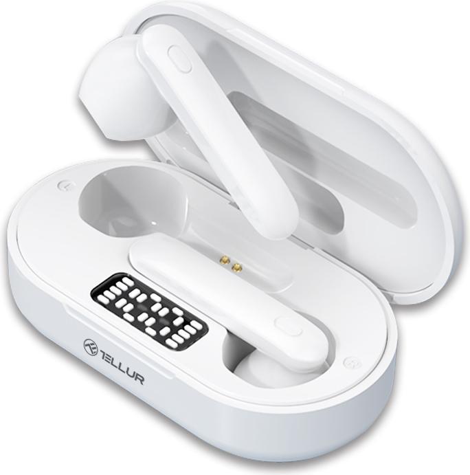 Actual product image Tellur Flip True Wireless Earphones white (2.50 h, Wireless)