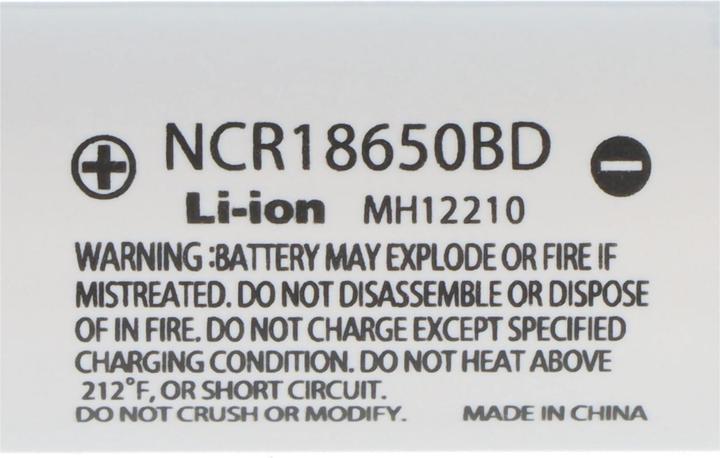 Actual product image Panasonic Akku NCR18650A ungeschützt (3100 mAh)