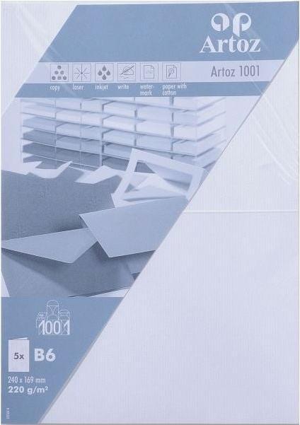 Produktbild Artoz 1001 Karten B6 blütenw. (B6, 220 g/m², 5 x)