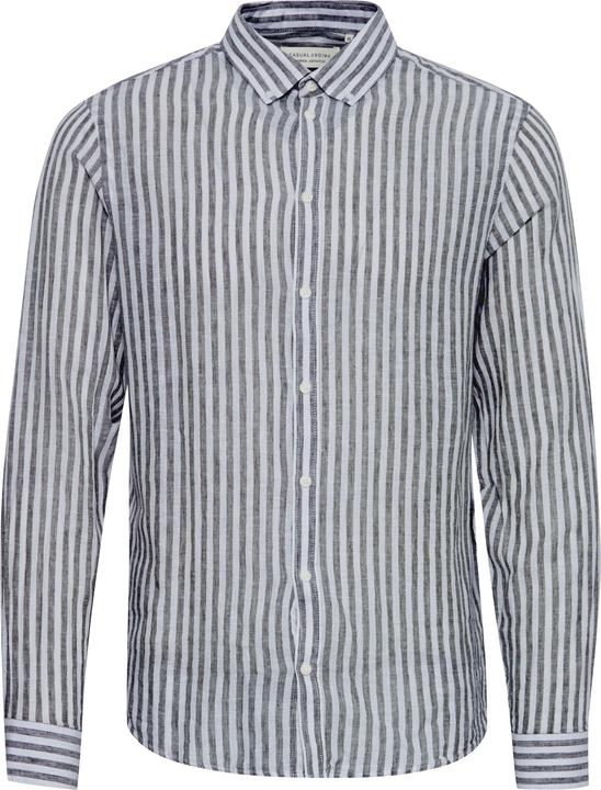 Casual Friday CFAnton LS BD striped linen mix shirt 20504974