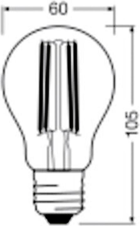Immagine prodotto Osram Classic A (E27, 5 W, 1055 lm, 1 x, A)